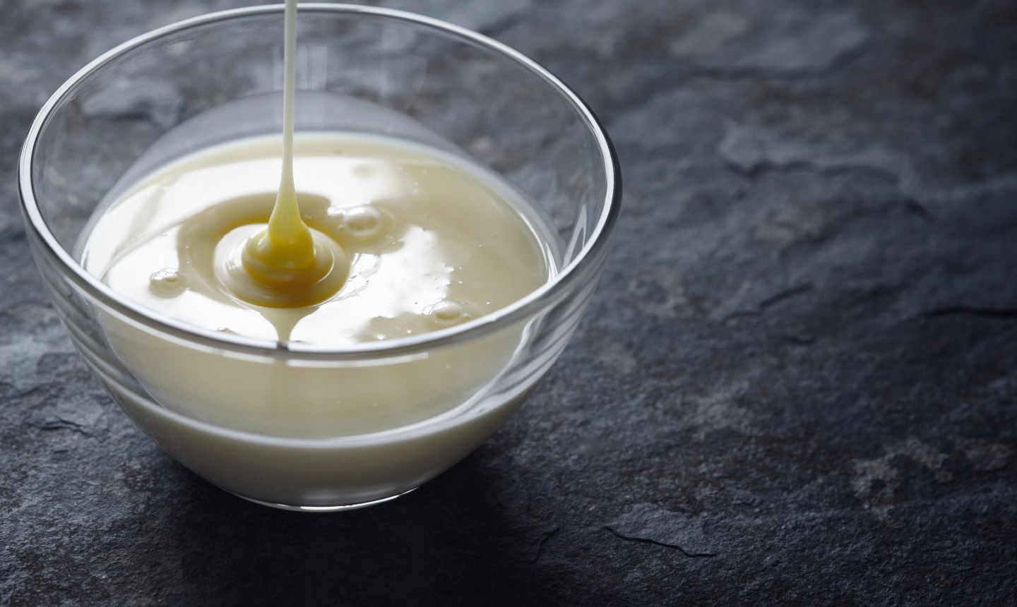 Alternativa a la leche en un bol
