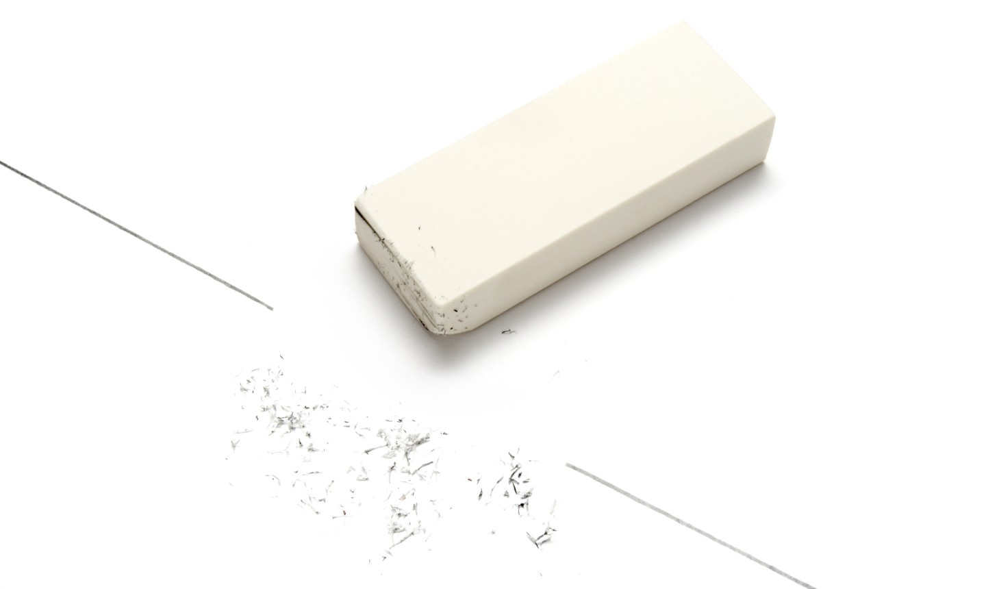 White eraser