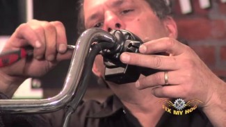 Harley Clutch Cable and Handlebar Removal