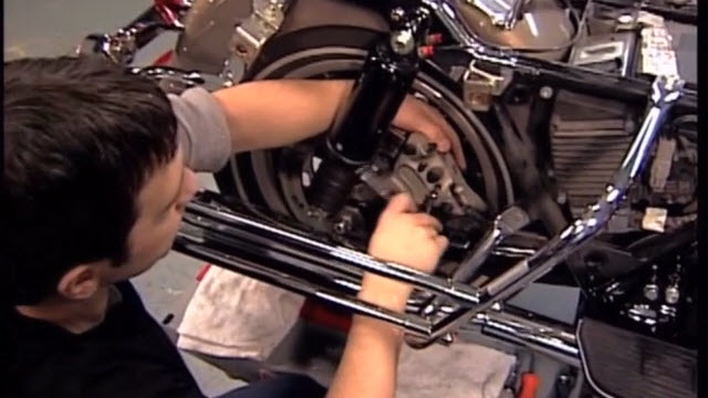 Harley Davison Softail Dyna Sportster Touring Rear Carbon Brake Pads