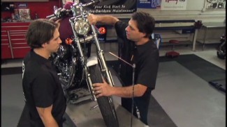 Harley Fall Away Adjustment & Steering Head Bearings Lube
