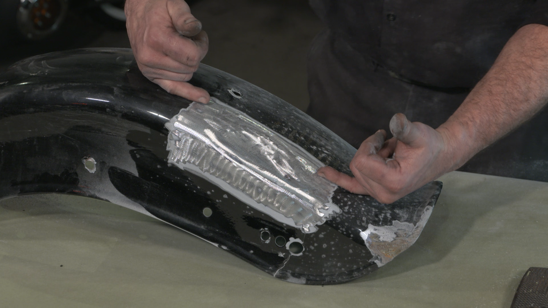 Harley Fender Dent Removal Fix My Hog Fix My Hog