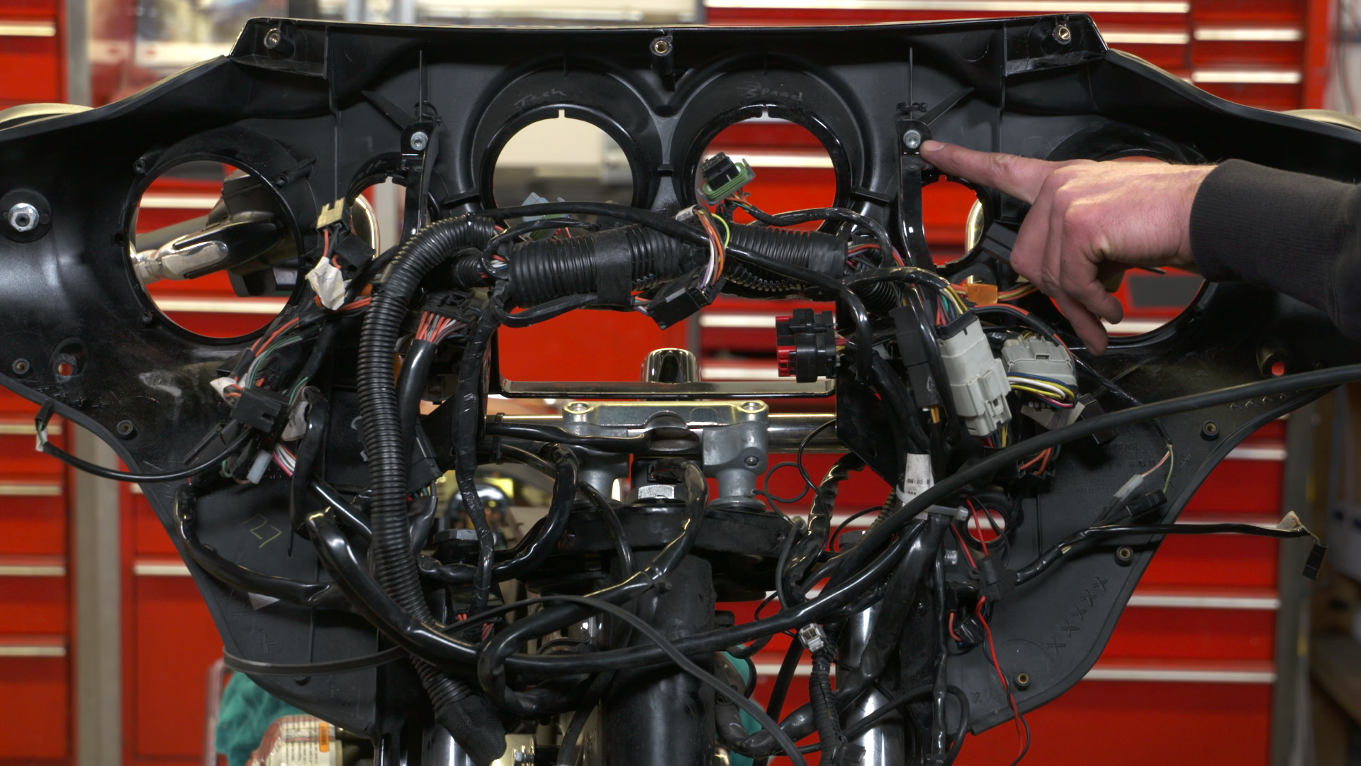 Harley Inner Fairing Removal: Part 1 | Fix My Hog 2014 sportster wiring diagram 