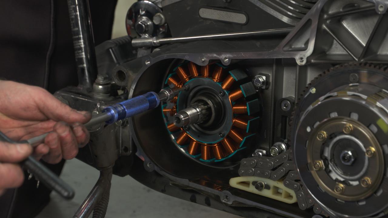 How to Change the Stator on a Harley Davidson  