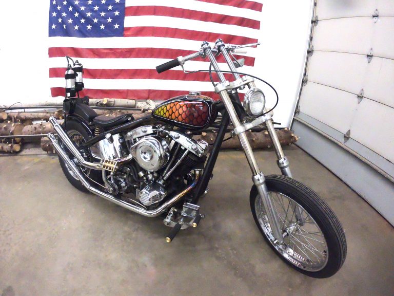 Vintage harley best sale chopper for sale