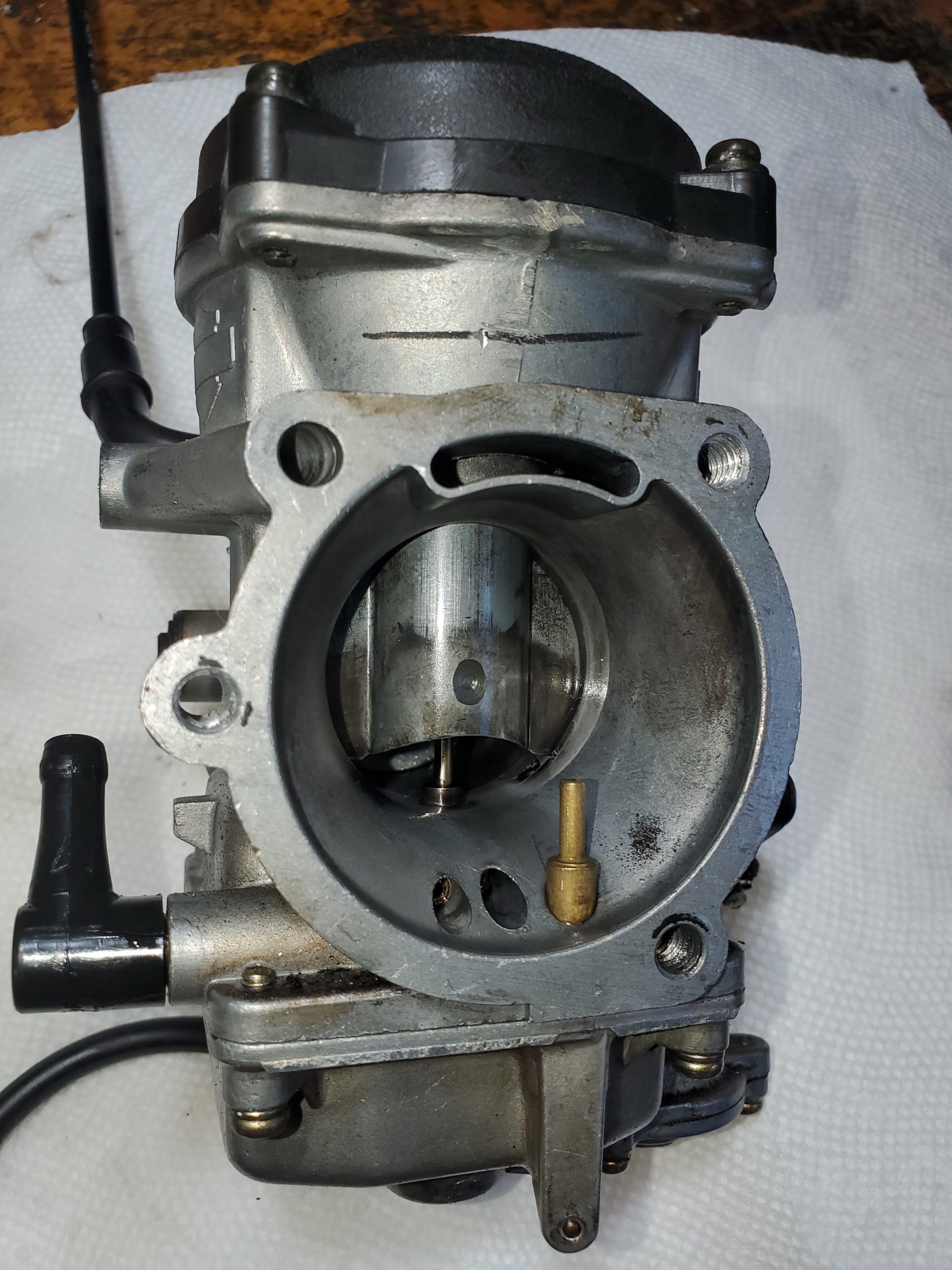 In The Shop Carburetor Fuel Inlet Fitting Fix My Hog