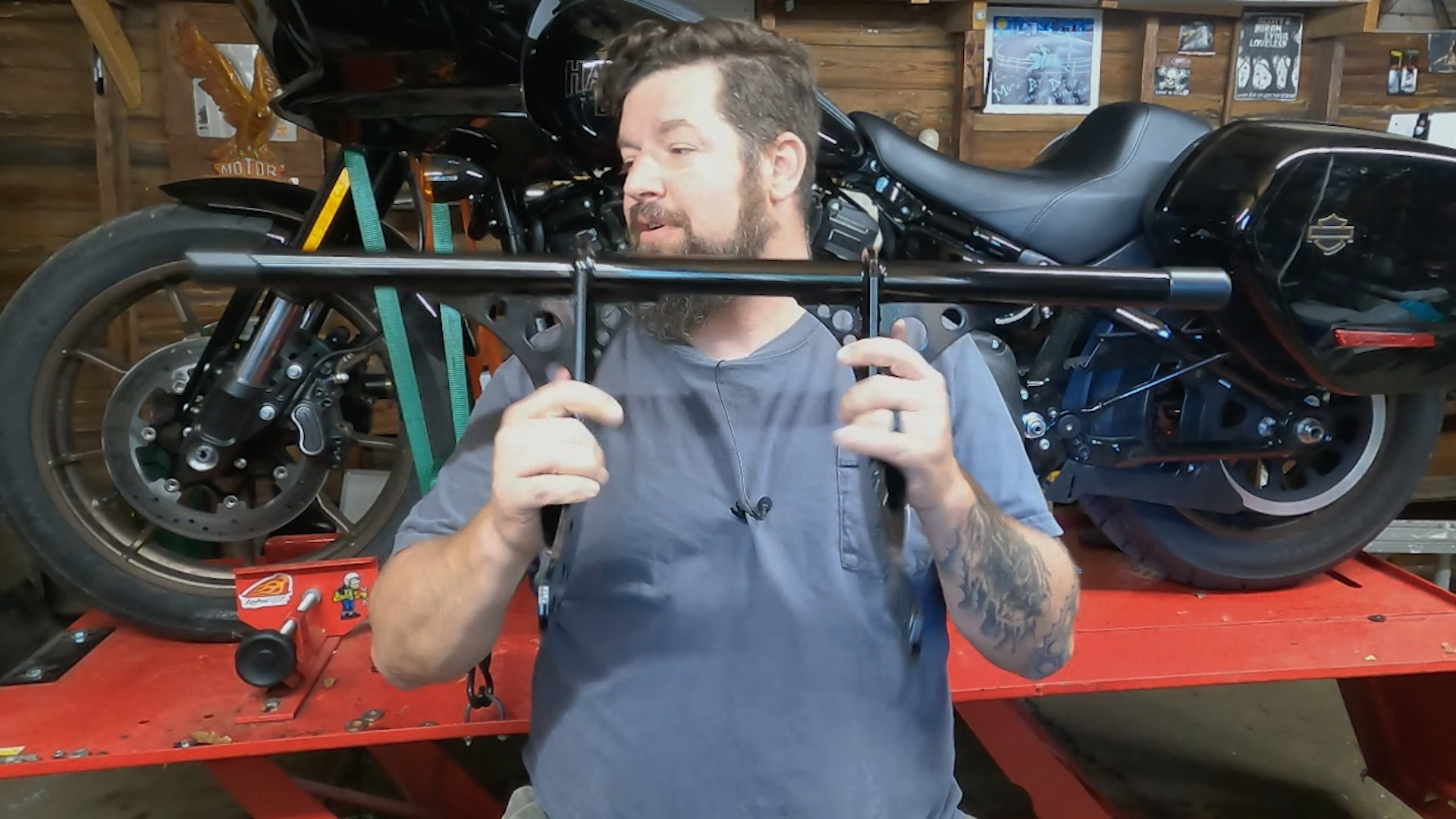 Engine Guard/Crash Bar Installation Fix My Hog