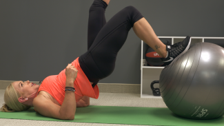 Stability Ball Butt Workout