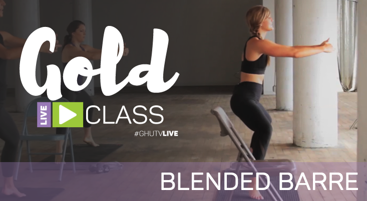 Ad for a Blended Barre class