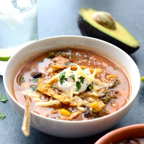 Fall Soup: Crock Pot Chicken Tortilla