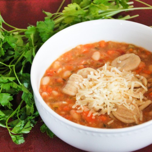 Fall Soup: Chunky and Hearty White Bean