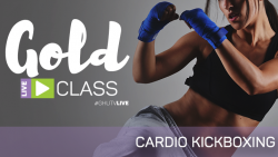 Ad for a cardio kickboxing class