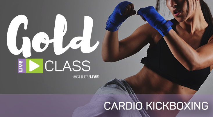 Ad for a cardio kickboxing class