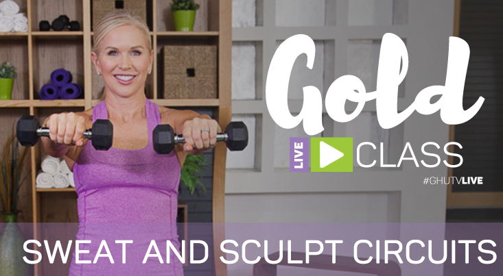 Ad for a Sweat and Sculpt Circuit class