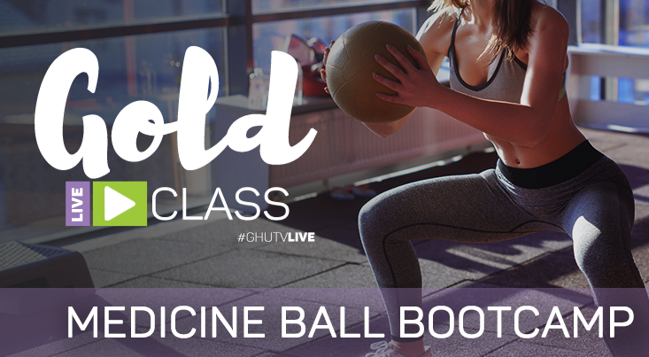 Ad for a Medicine Ball Bootcamp