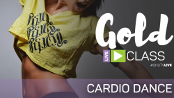 Ad for a cardio dance class