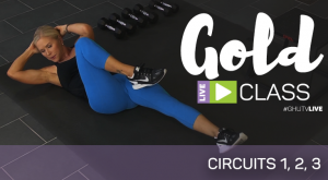 Ad for a circuit workout class