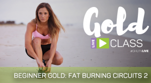Ad for a beginner fat burning circuit class