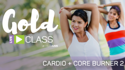 Ad for Cardio and Core Burner class