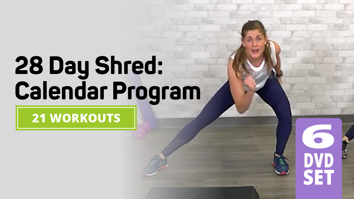 28 Day Shred: Calendar Program Get Healthy U TV