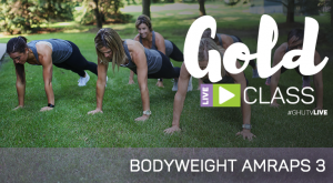 Ad for a Bodyweight AMRAPS class