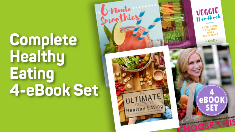 Complete healthy eating 4 eBook set