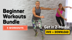 Ad for a Beginner Workout Bundle