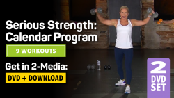 Ad for a strength calendar program