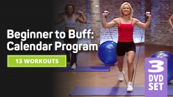 Ad for a workout program