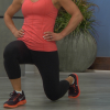 Woman doing a lunge
