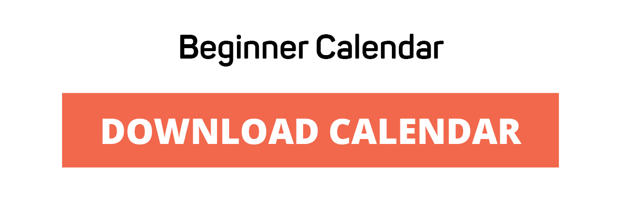 Download Challenge Calendar - Beginner
