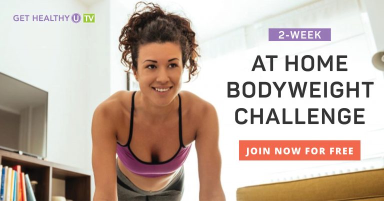 Join the bodyweight challenge ad