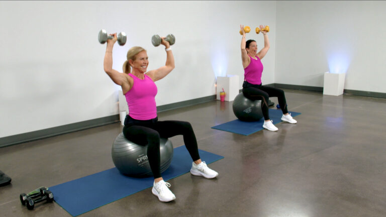 GOLD LIVE Class: Stability Ball Strength 2product featured image thumbnail.