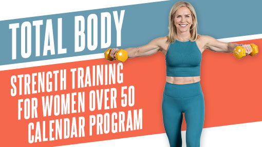 Total Body Strength Training For Women Over 50: Calendar Programproduct featured image thumbnail.