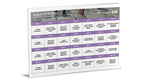 Walk Strong: Calendar Program | Get Healthy U TV