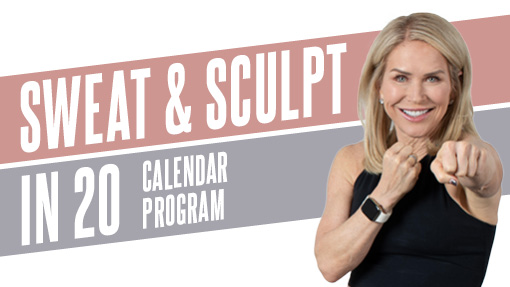Sweat & Sculpt in 20: Calendar Programproduct featured image thumbnail.
