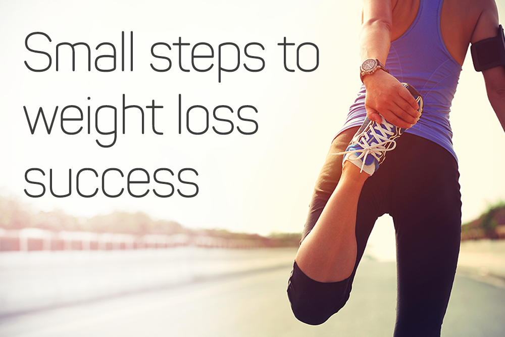 3 Small Steps to Weight Loss Success
