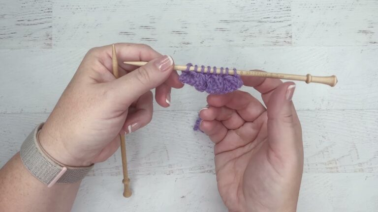 Knitting a Ruffle