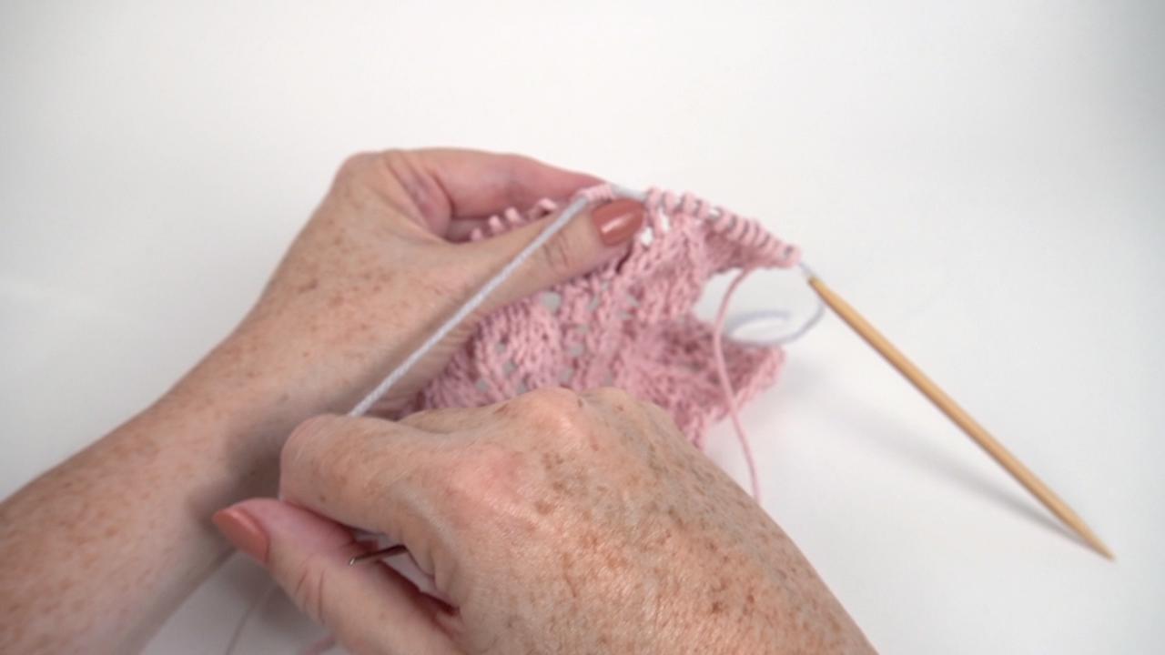 Using a Lifeline in Lace Knitting Craft And Hobby
