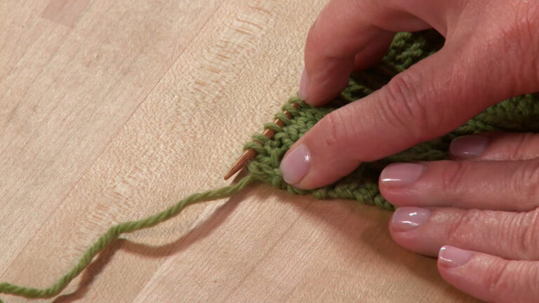 Fixing Dropped Edge Stitches in Your Knitting