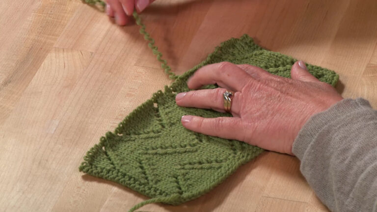 How to Safely Rip Back to Fix a Knitting Mistake