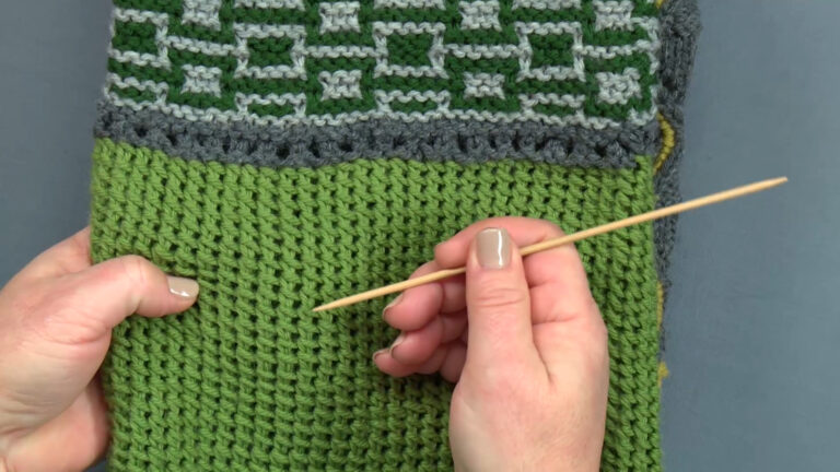 Continental Knitting Techniques for Tunisian and Linen Stitches