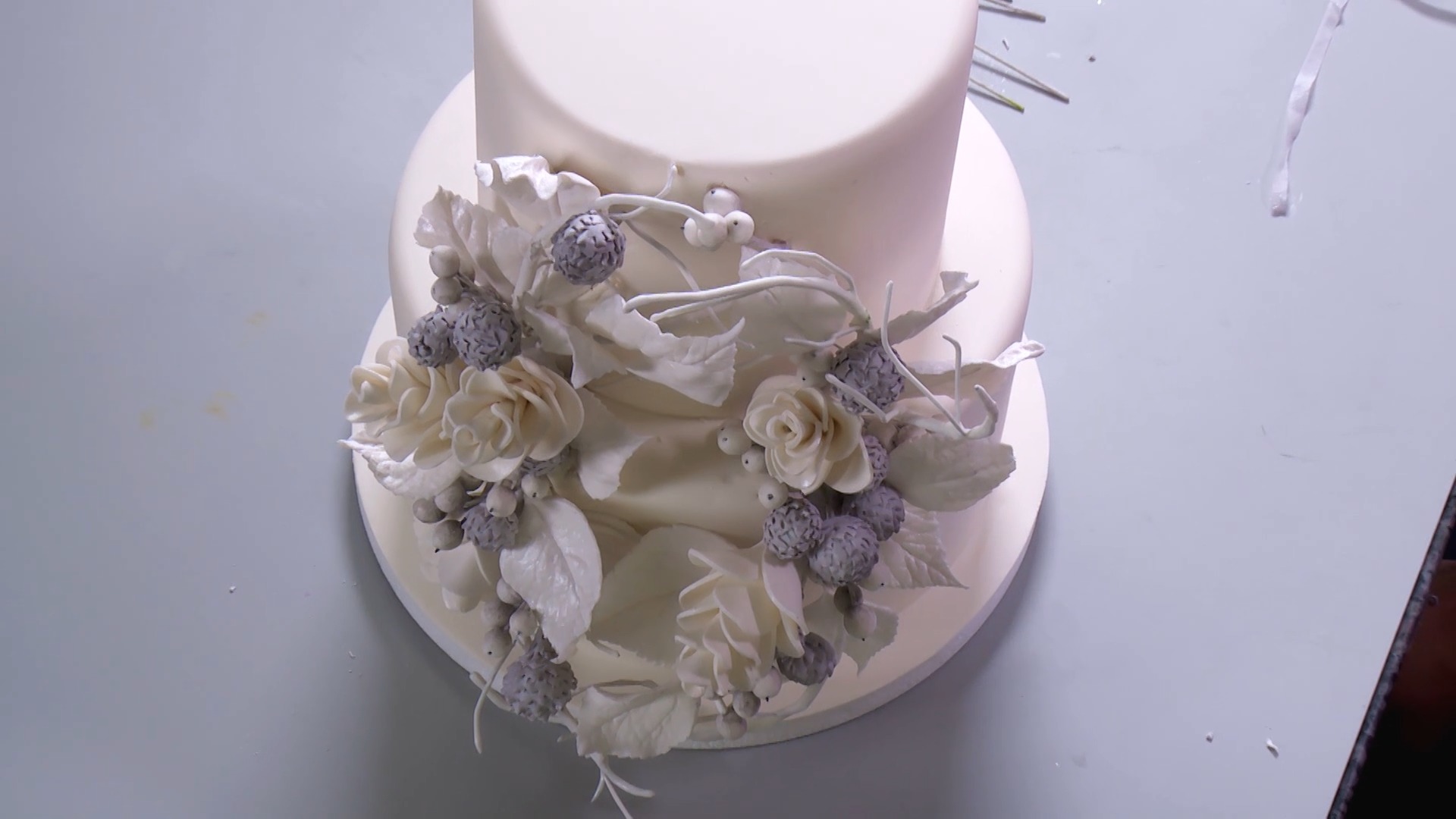 Stylized Wreath Cake