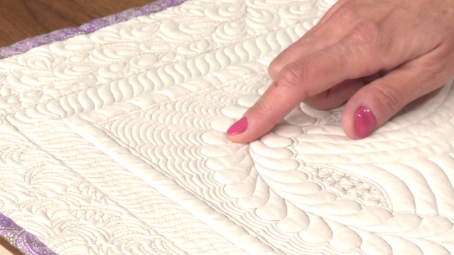 Stunning Quilt Background Fillers and Stitches