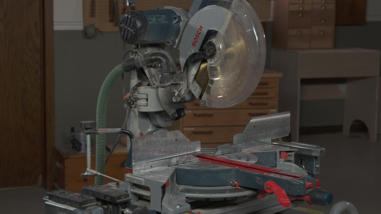 Session 5:  Miter saw safety