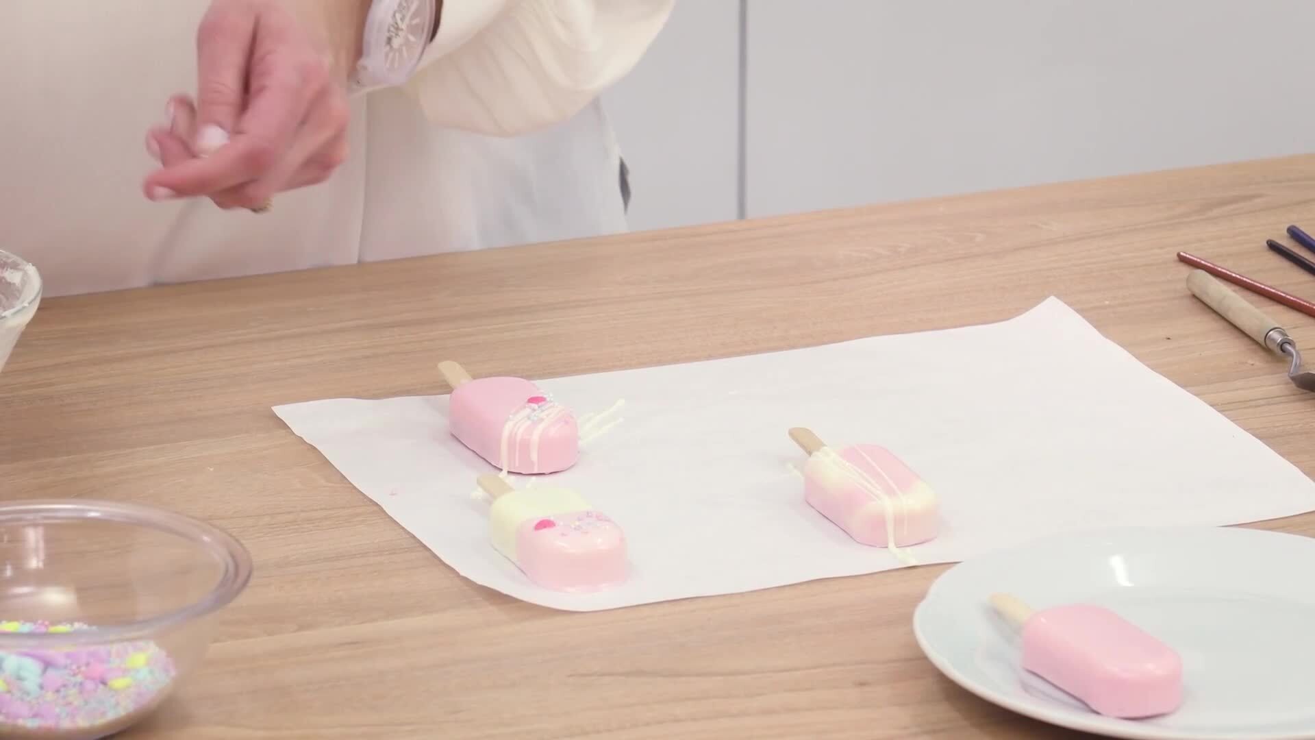 Decoración de Ice Pop