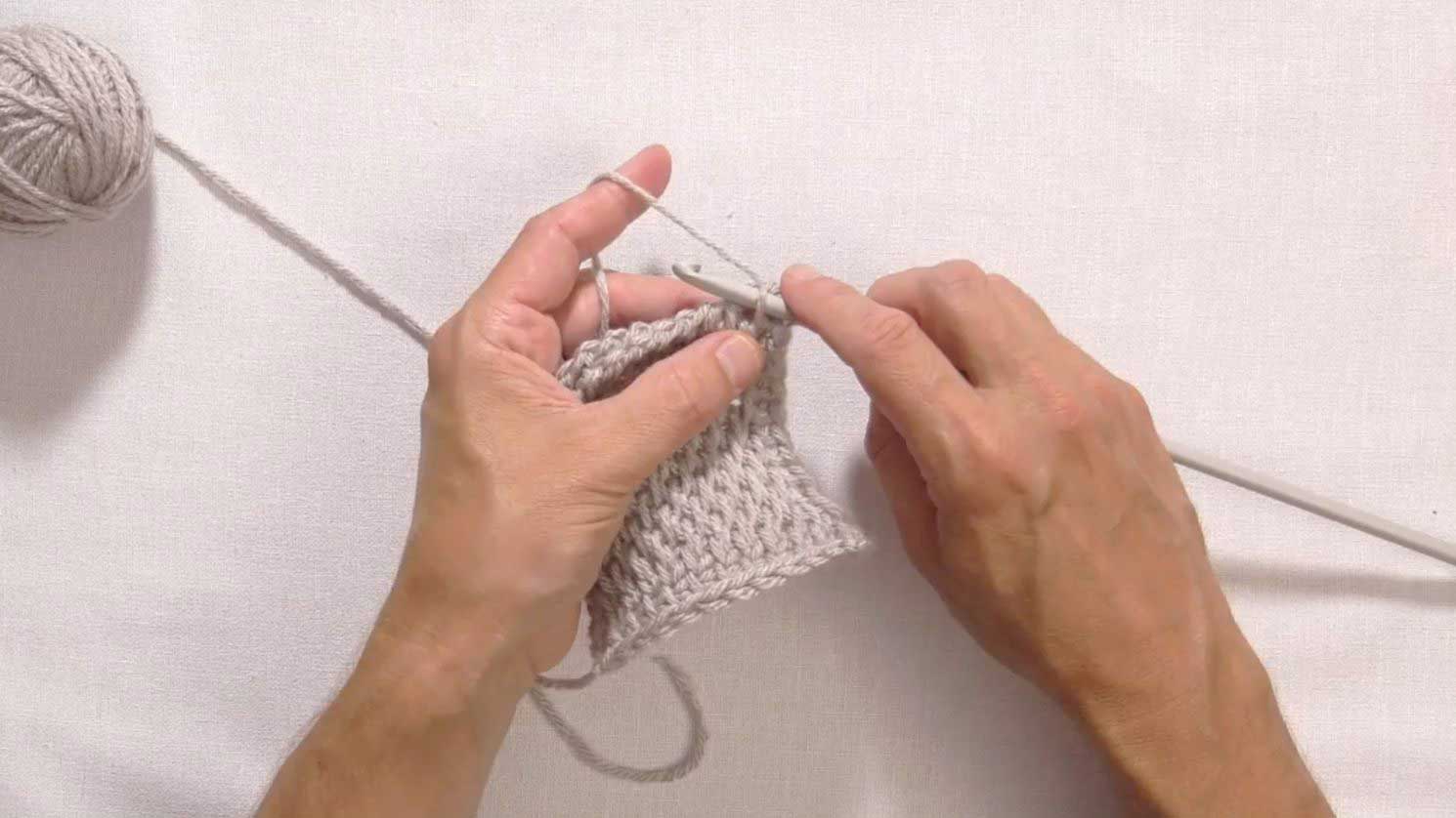 Estola encaje con Crochet Tunecino | Craft &