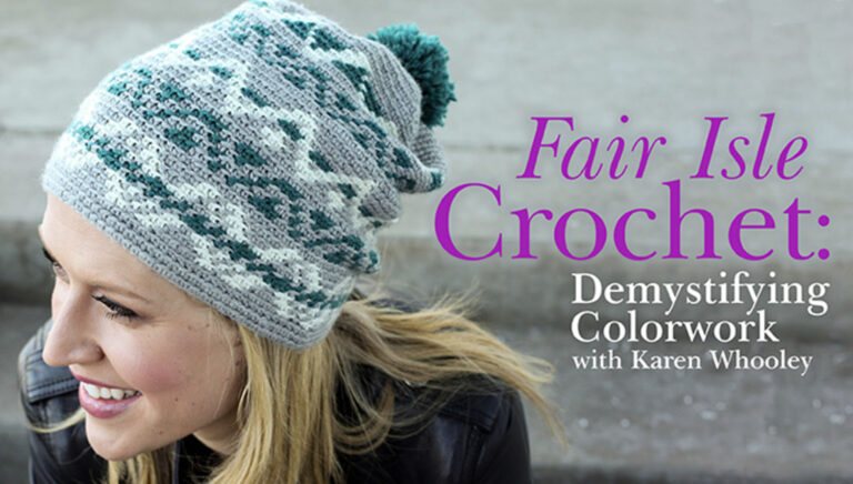 Fair Isle Crochet: Demystifying Colorworkproduct featured image thumbnail.