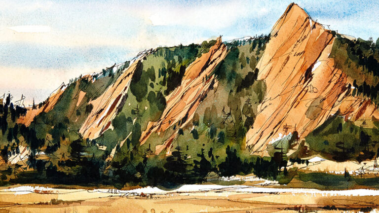 Sketching Landscapes in Pen, Ink & Watercolorproduct featured image thumbnail.