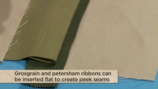 Decorative Inset Seams